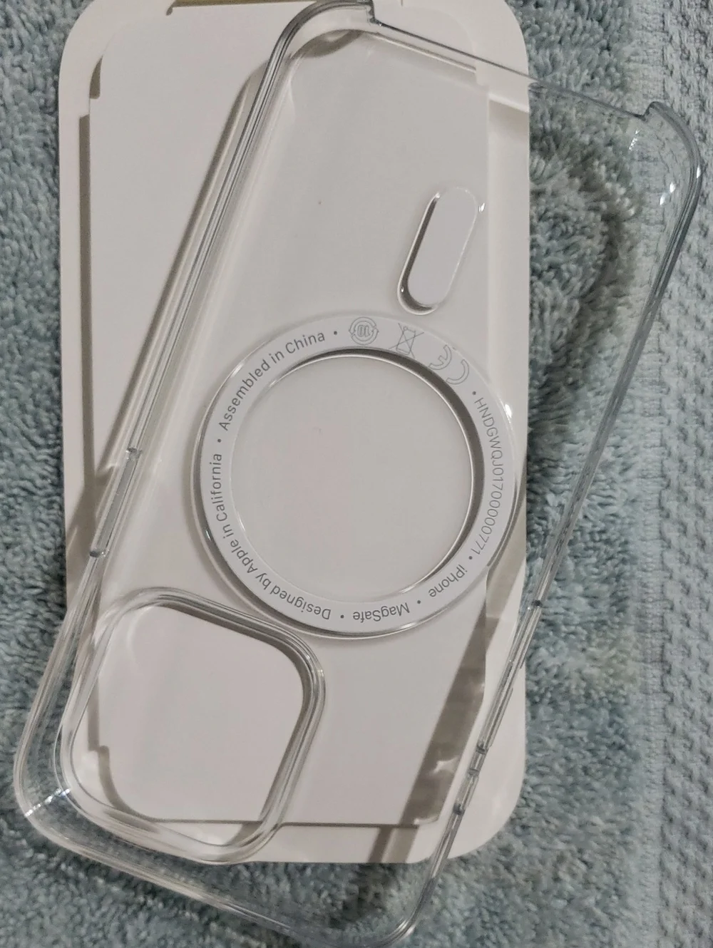 Clear Case With Magsafe For iPhone 15 Pro, Geniune